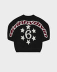 BLACK 6SNOW KNIT