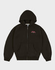DARKBROWN 6SNOW ZIP