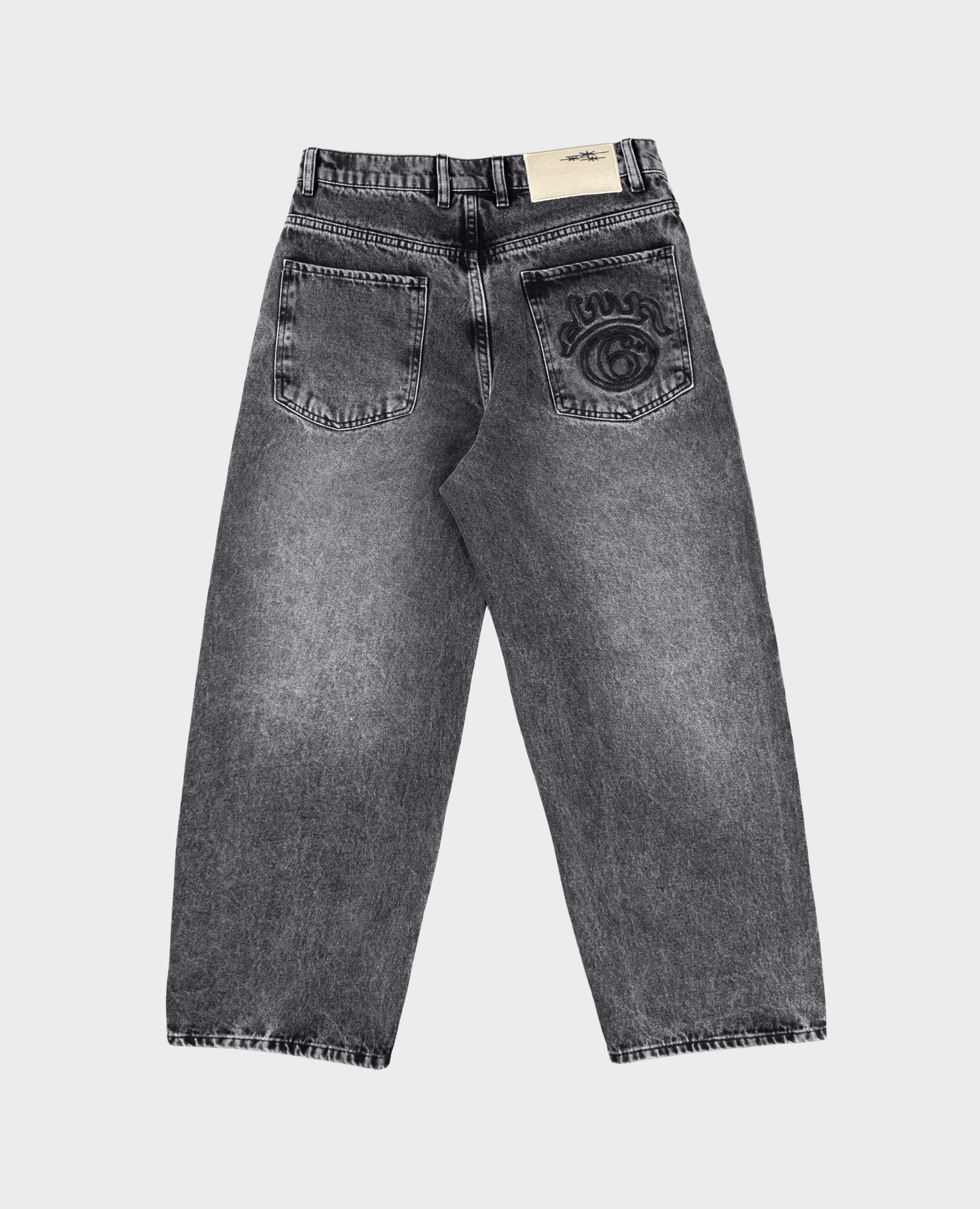 DIVINBYDIVIN | Gray 6Stars Washed Denim