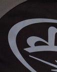 BLACK FUTURA1 RAGLAN T-SHIRT