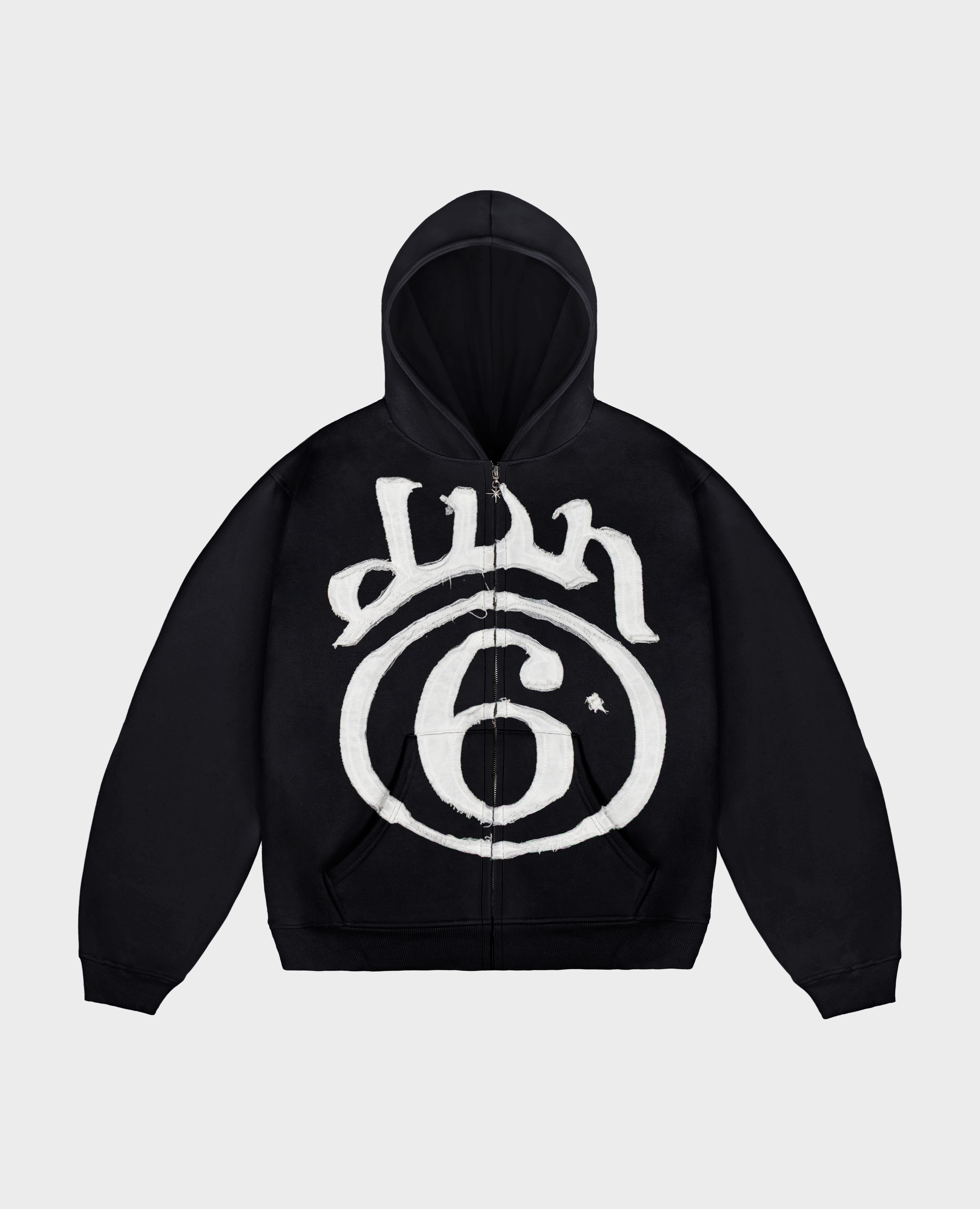 【✦再販受注✦OVY✦pigment✦Sweat✦size✦М✦BLACK✦】 Pigment Obey Eyes Icon Extra Heavy Hood Fleece Black - Obey