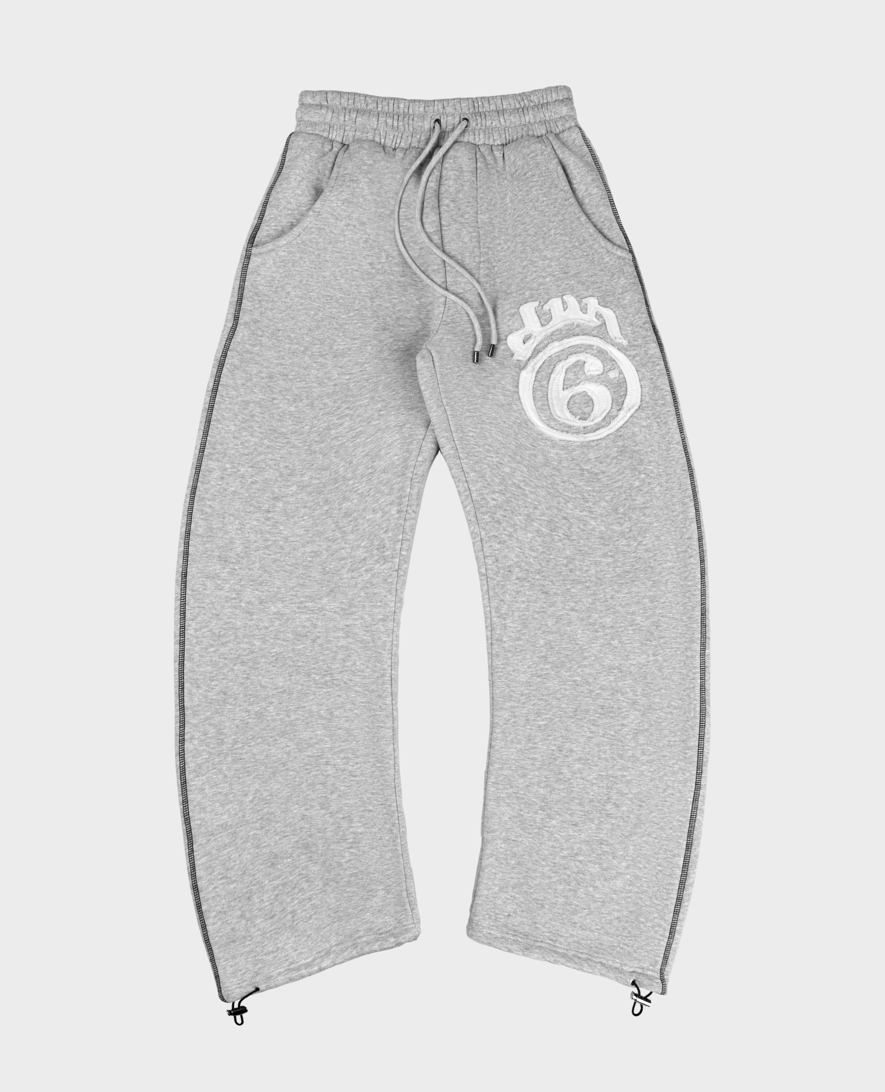 DivinByDivin | Grey 6Stars Jogger