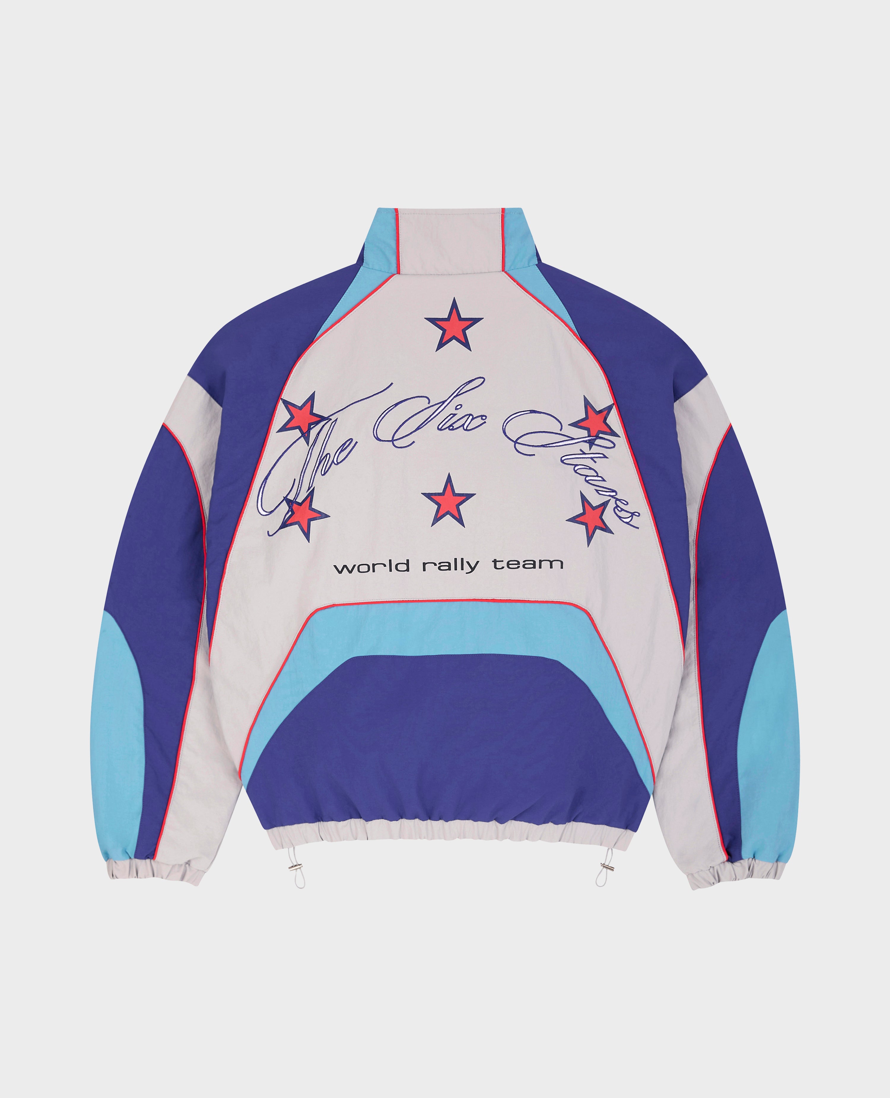 DivinByDivin | White Rally Tracksuit Jacket