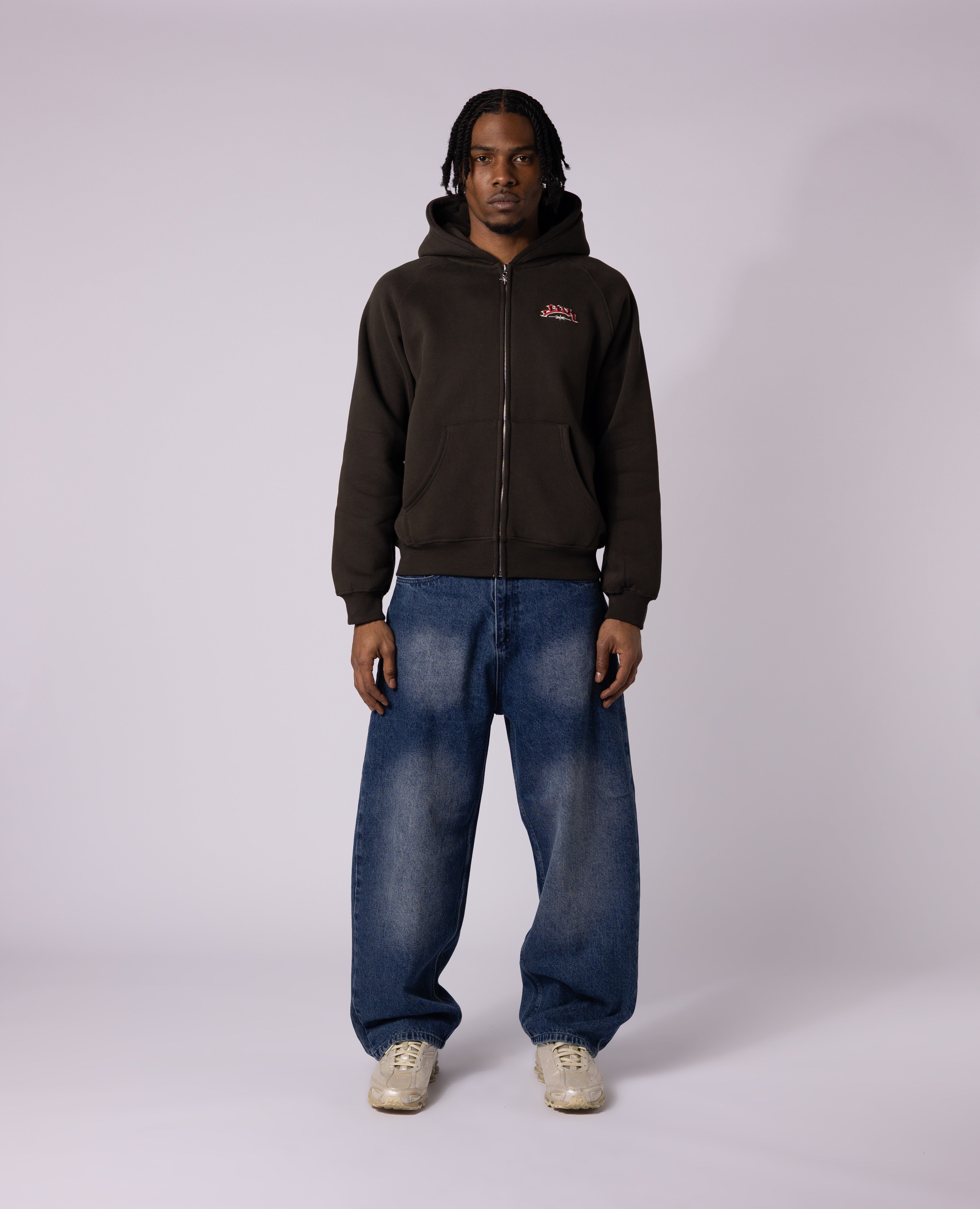 DivinByDivin | DARKBROWN 6SNOW ZIP