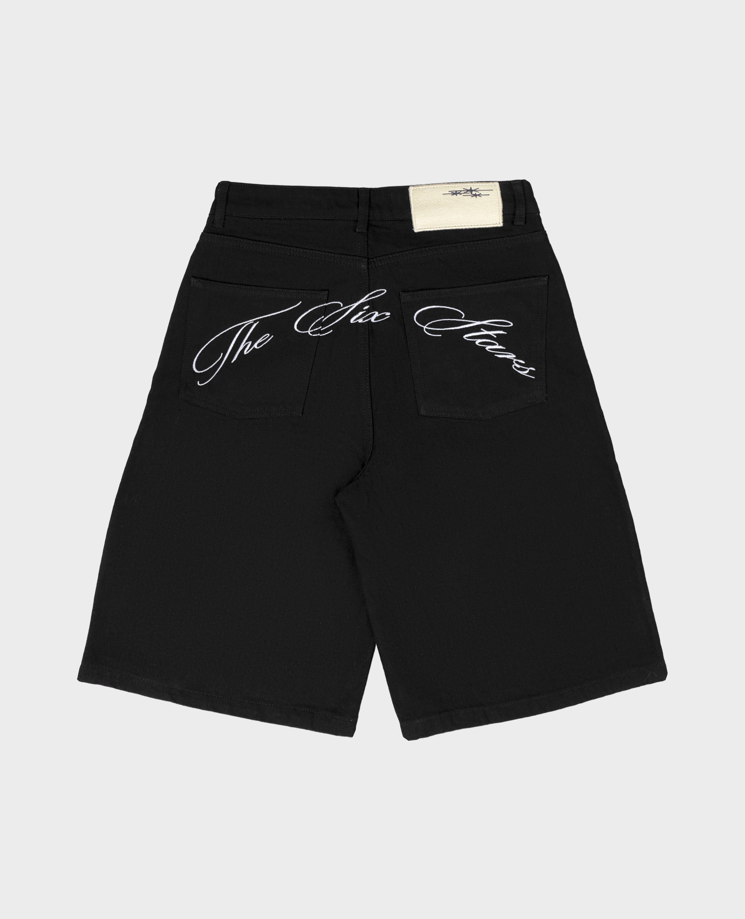 DivinByDivin | THE SIX STARS JORT - BLACK