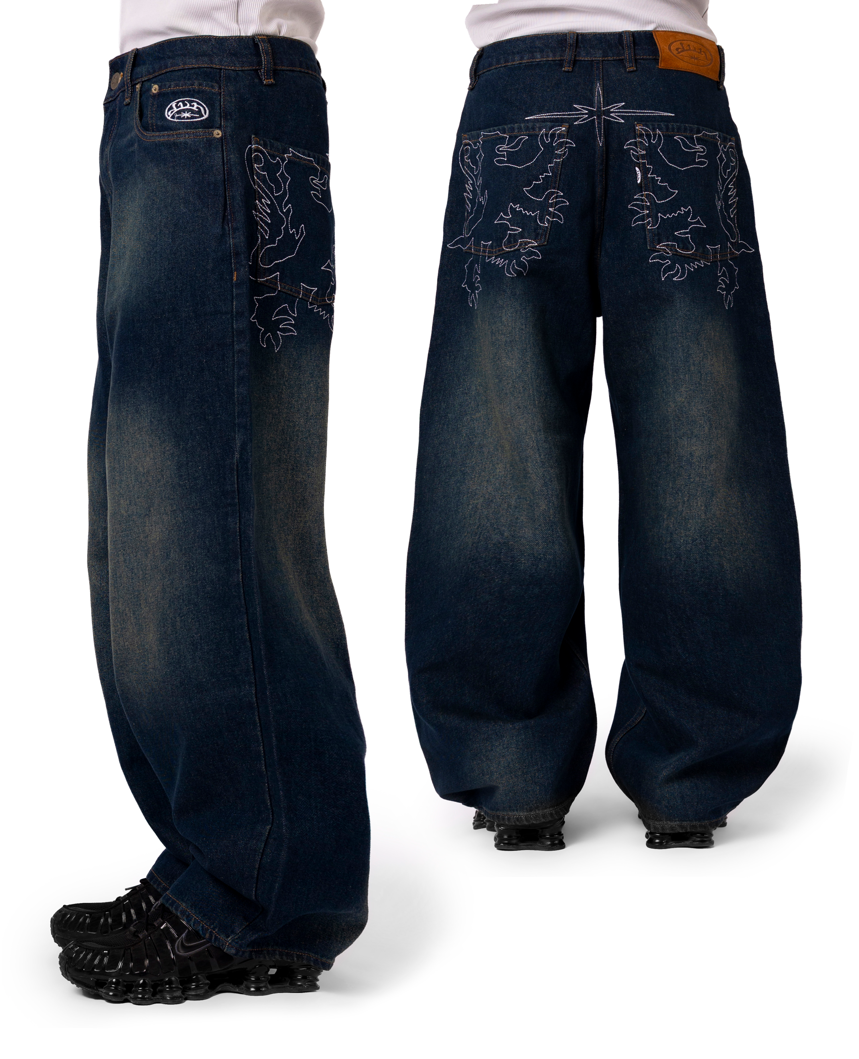 DivinByDivin | OIL BLUE BEAST DENIM