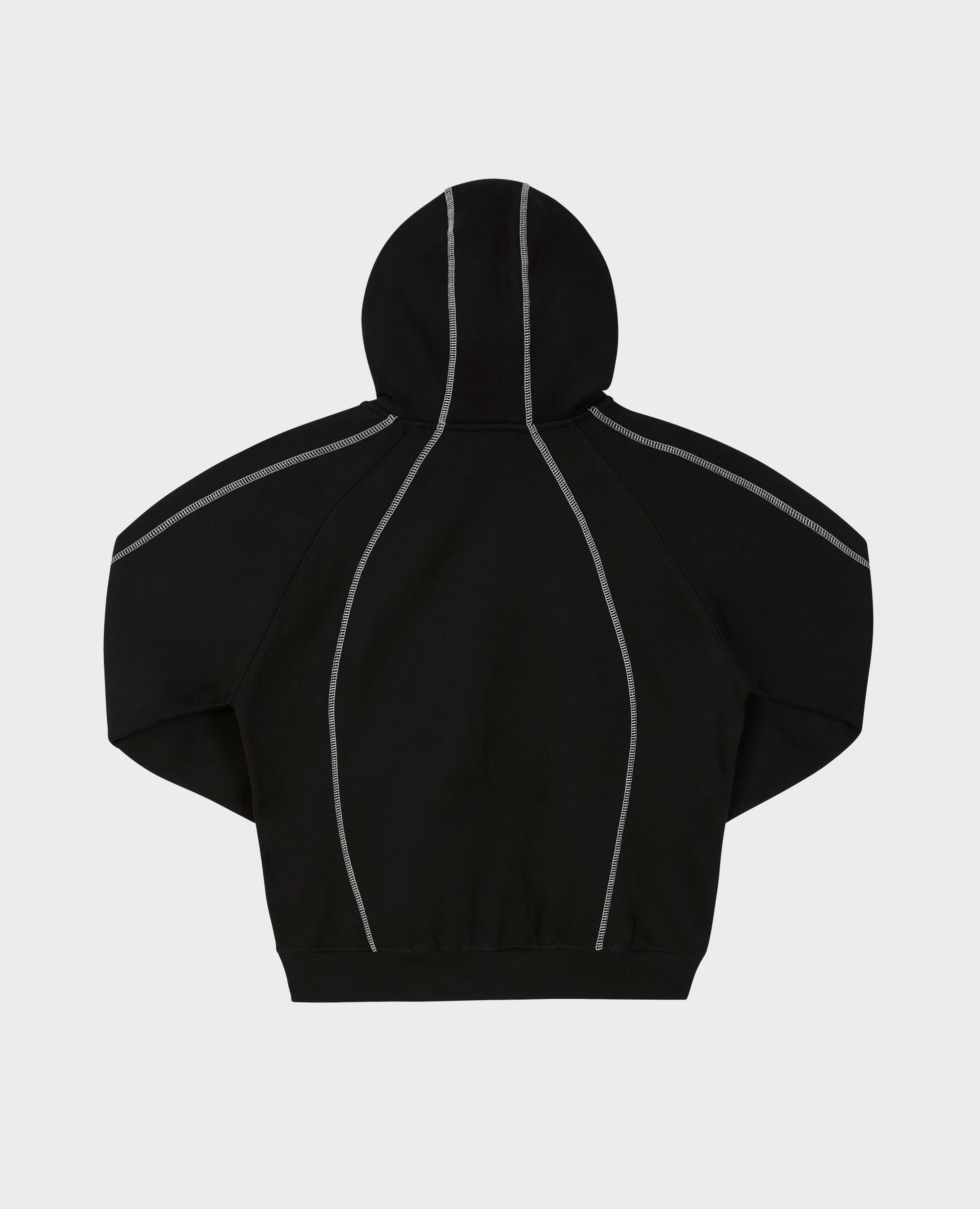 DivinByDivin | BLACK COAT-OF-ARMS TECH ZIP