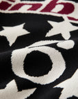 BLACK 6SNOW KNIT