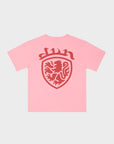 PINK COAT-OF-ARMS T-SHIRT