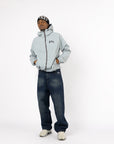 BLUE WINDBREAKER JACKET