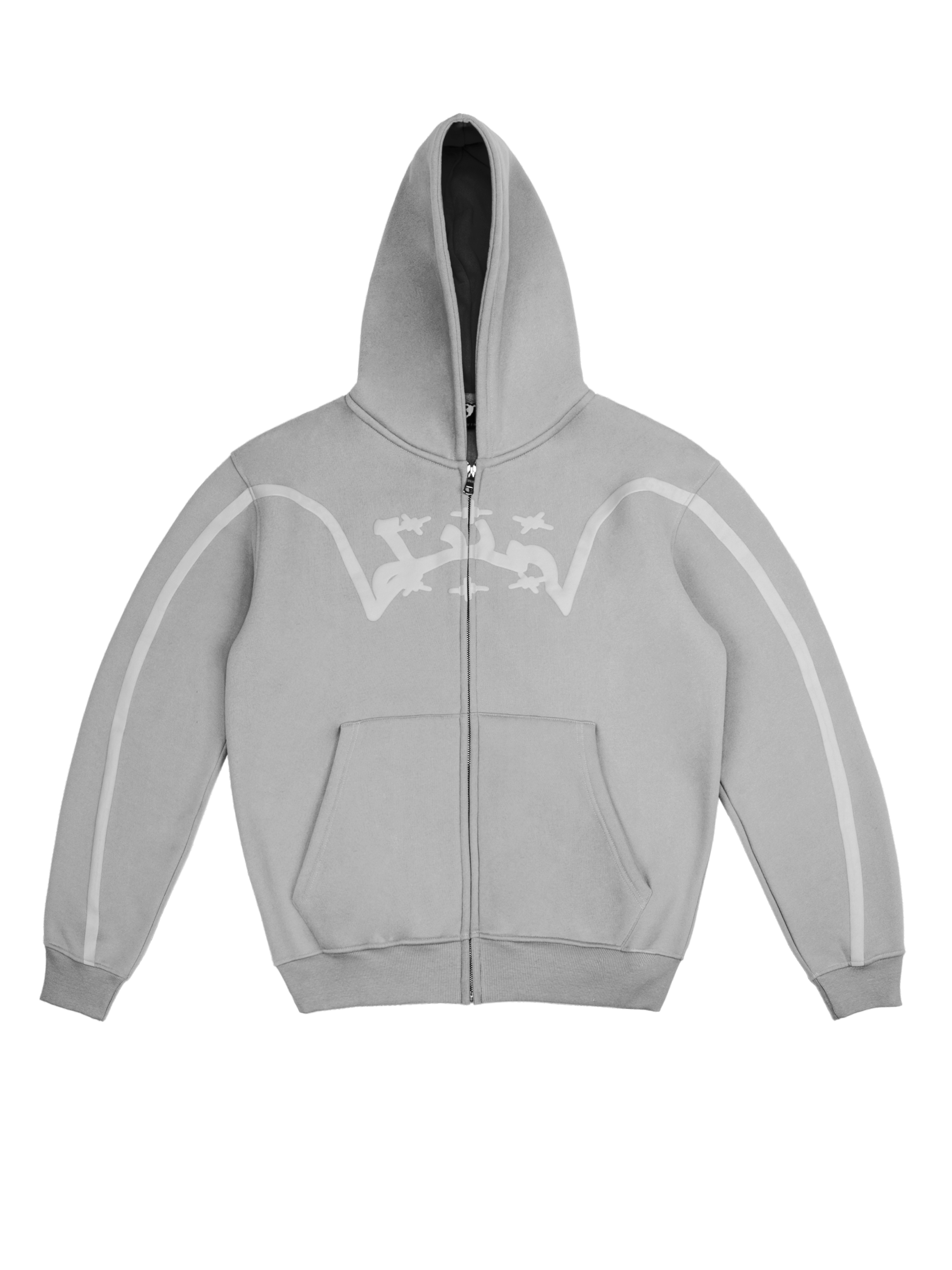 DUALITY ZIP DESIGN HOODIE – BEEDEN
