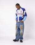 WHITE RALLY TRACKSUIT JACKET