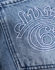LIGHT BLUE 6STARS DENIM