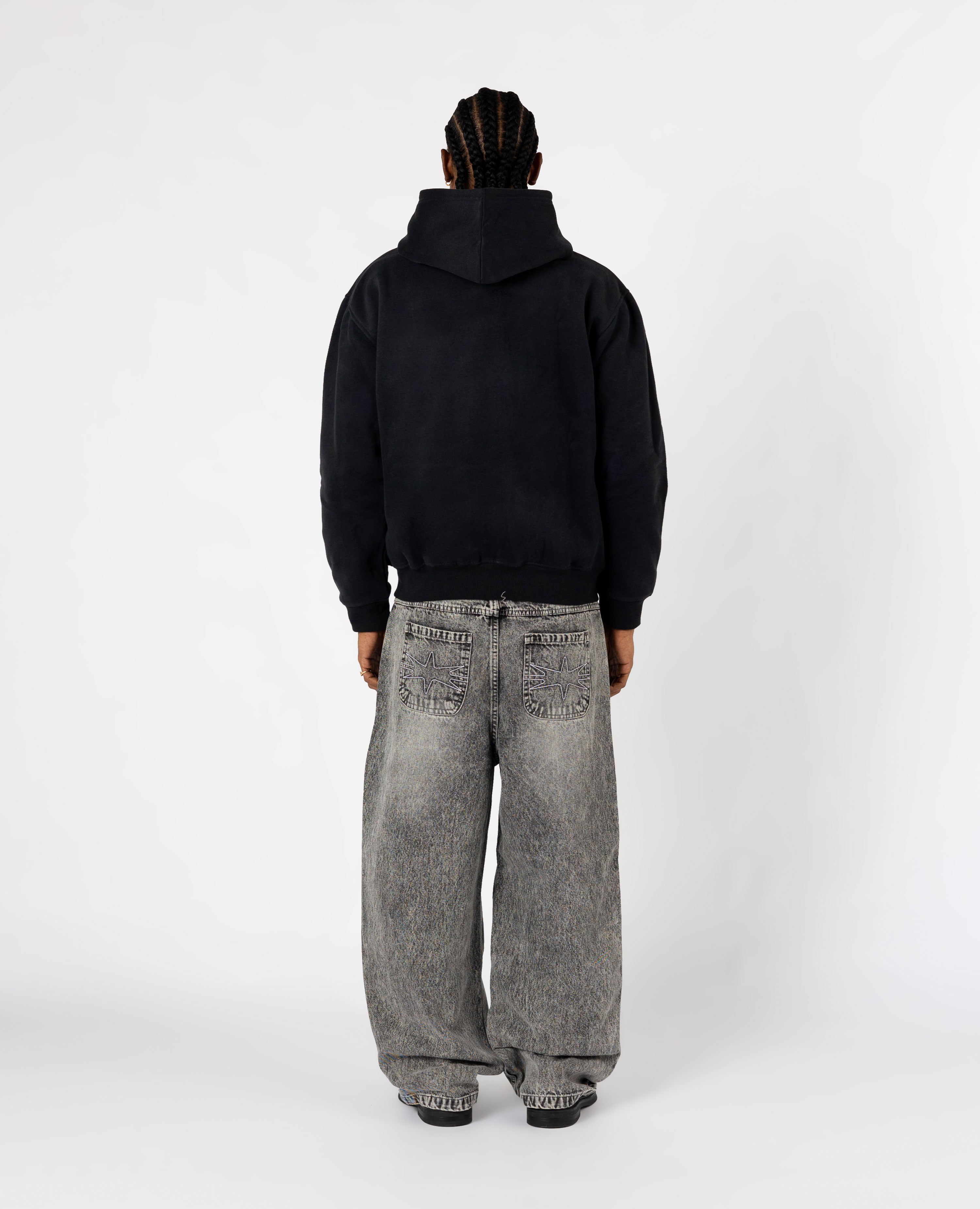 PABLOVINCI Hempdenim Wideslacks ブラック S BLACK SPIDER HOODIE – DIVINBYDIVIN