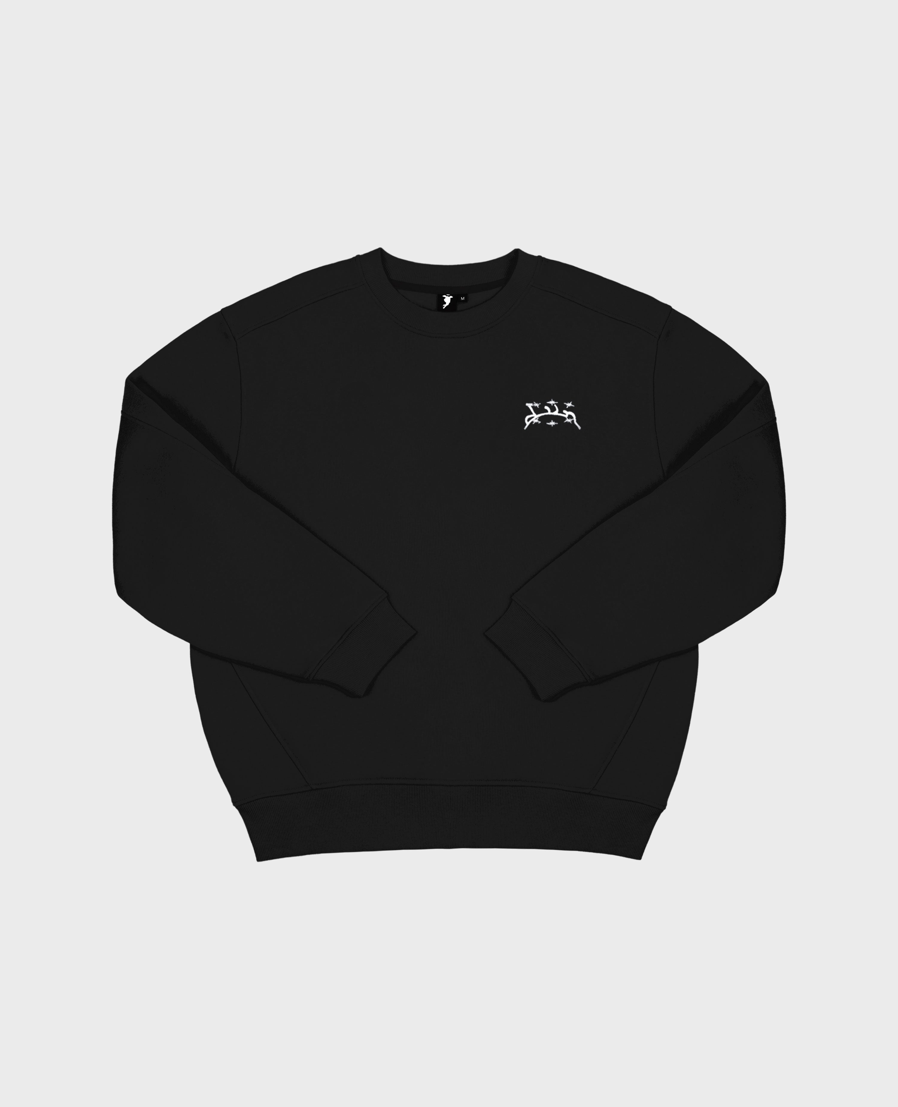 [ LMC ]★ACTIVE GEAR NYLON CURVED DART CREWNECK LMC LMC Active Gear Curved Crew Neck Black | International Store