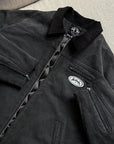 BLACK CANVAS WORK JACKET