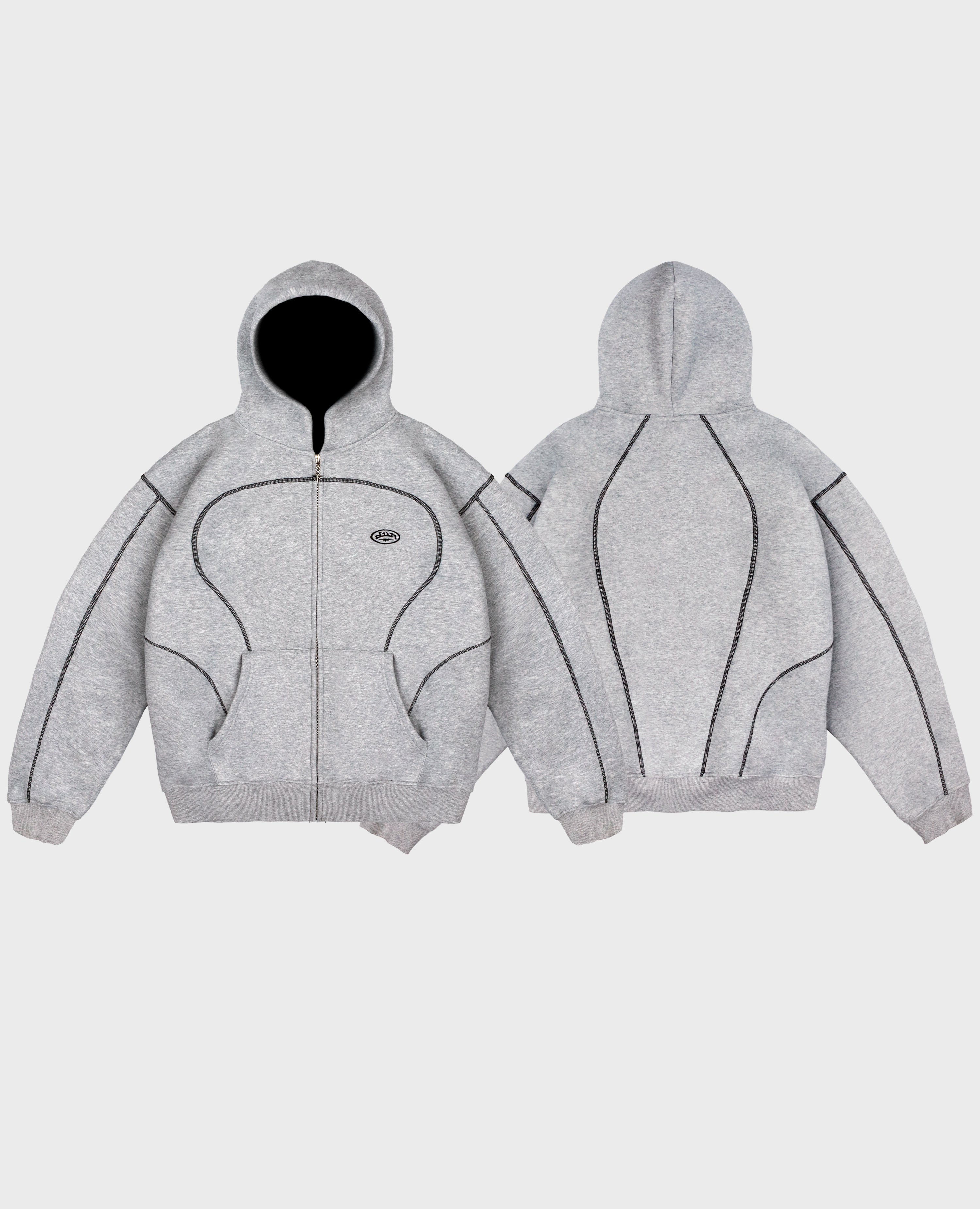 GREY LINE ZIP – DIVINBYDIVIN