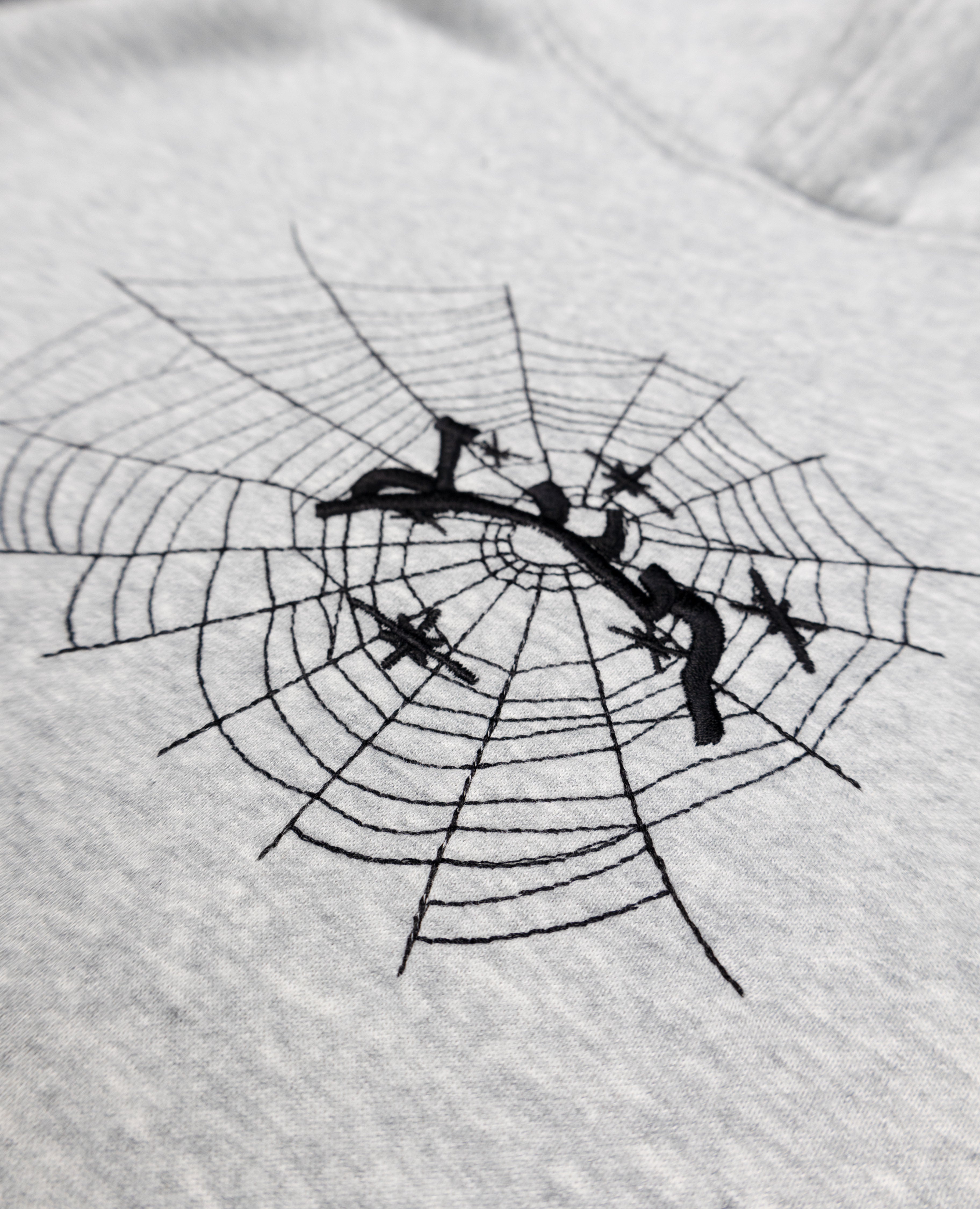 GREY SPIDER HOODIE – DIVINBYDIVIN