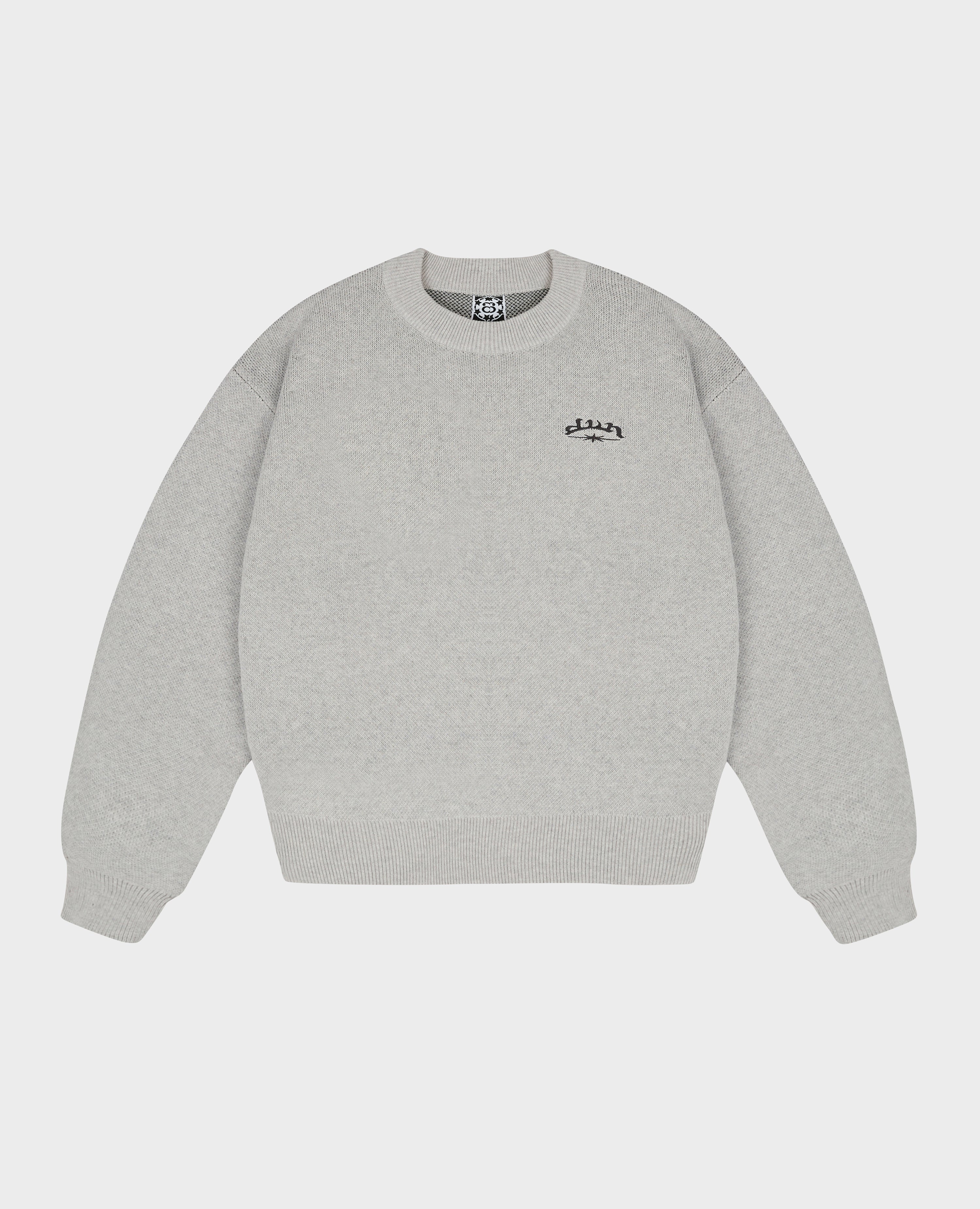 GREY 6SNOW KNIT