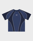 DARKBLUE TECH LINES T-SHIRT