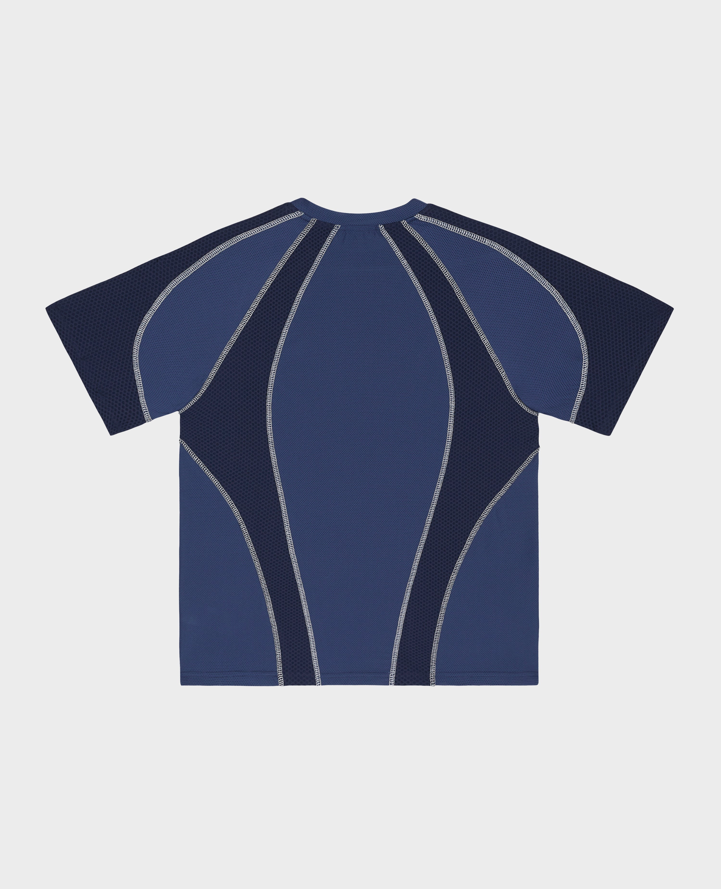 DARKBLUE TECH LINES T-SHIRT