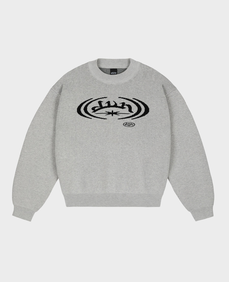 GREY TRAP KNIT