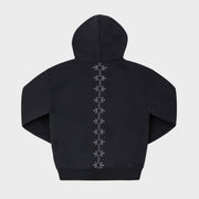 BLACK VERTEBRA ZIP