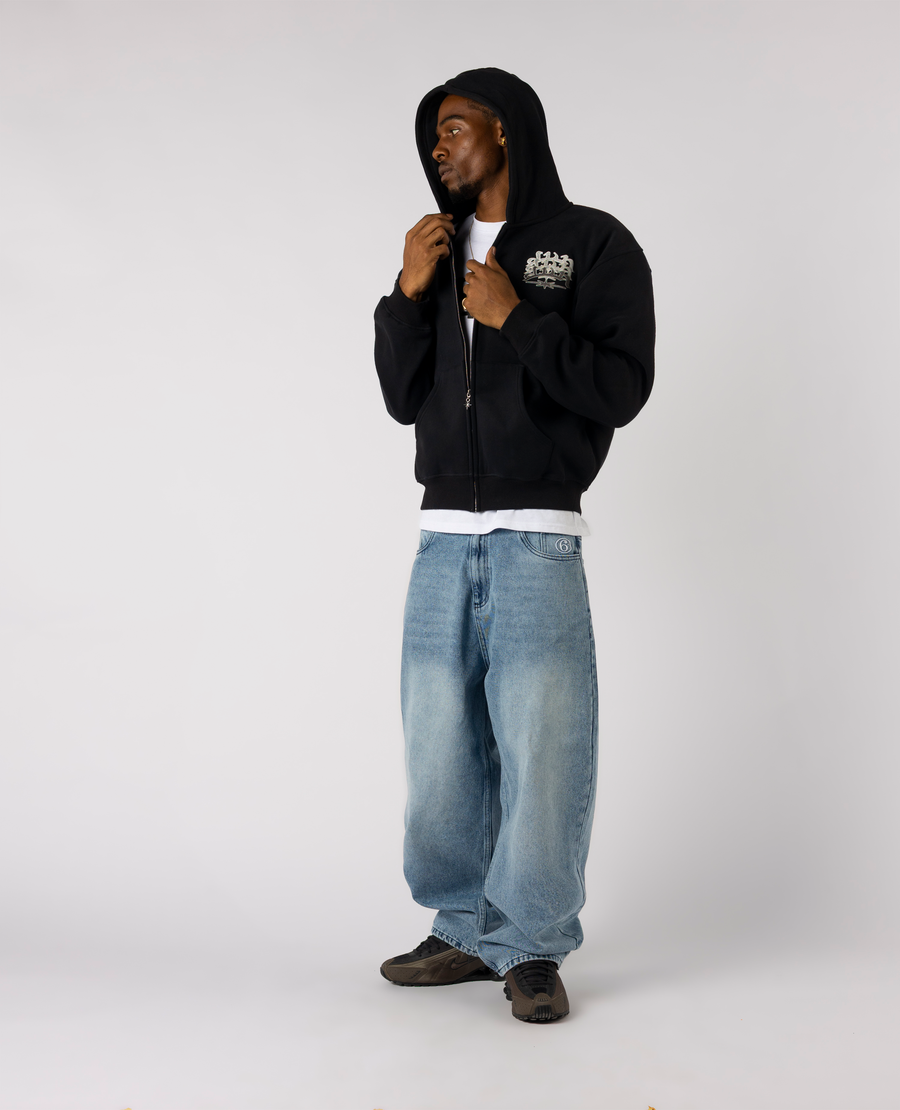 LIGHT BLUE 6STARS DENIM