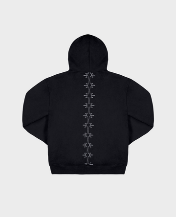 BLACK VERTEBRA ZIP