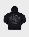 BLACK 6STARS ZIP