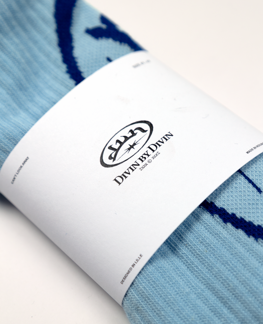 BLUE SOCKS - MADE IN ROUBAIX