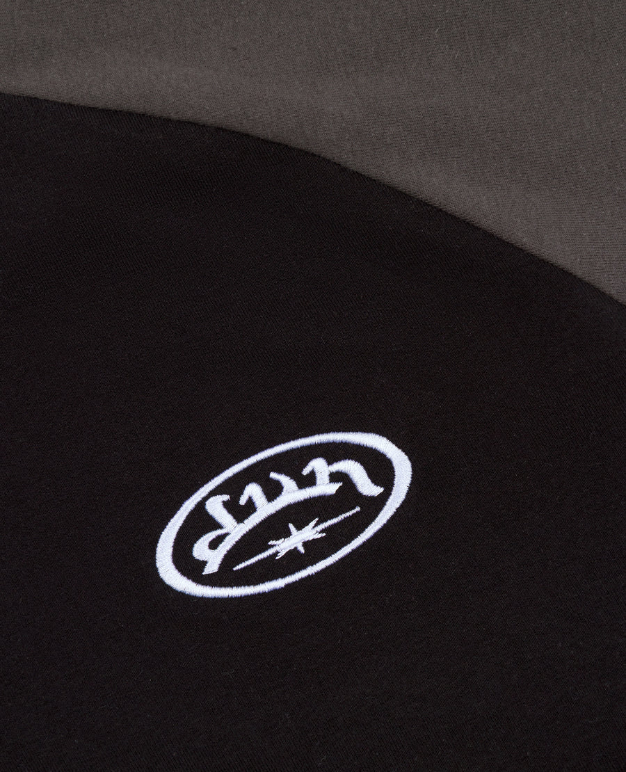 BLACK FUTURA1 RAGLAN T-SHIRT