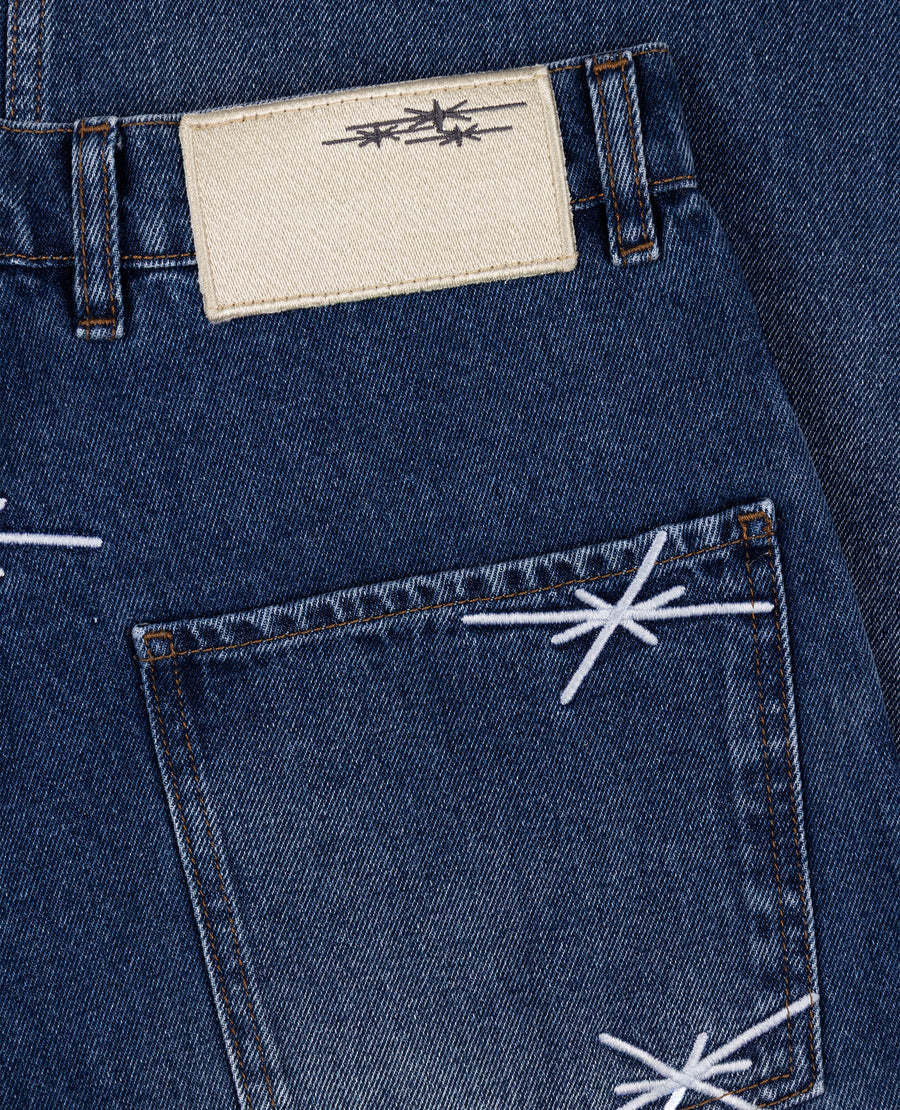 STARSAPPHIRE STARS BAGGY DENIM