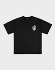 BLACK BLASON T-SHIRT