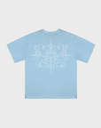 BLUE BLASON T-SHIRT