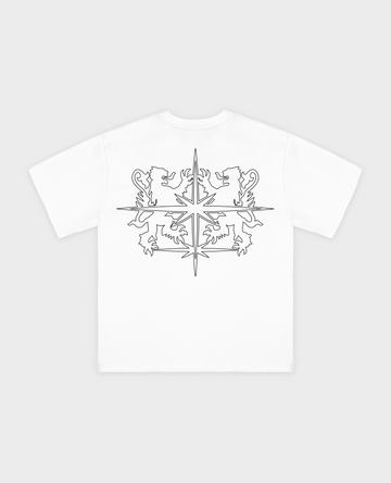 WHITE BLASON T-SHIRT