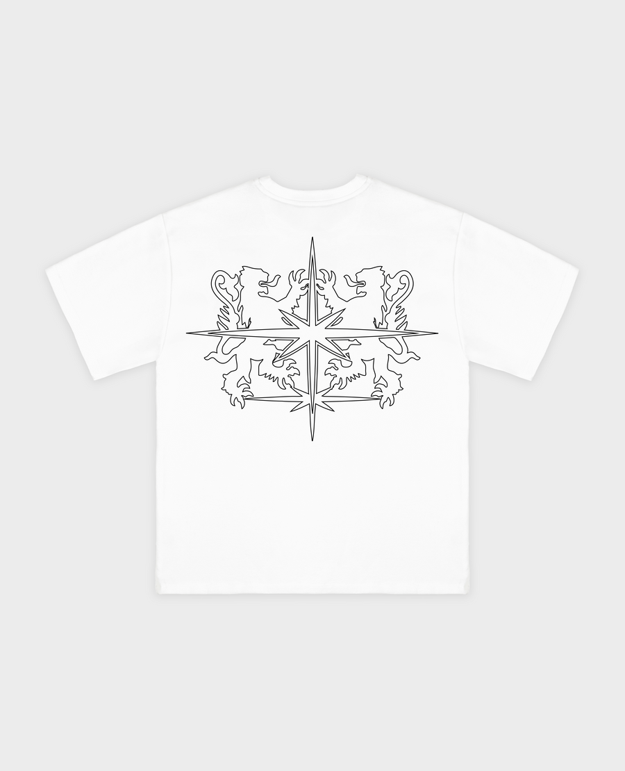 WHITE BLASON T-SHIRT