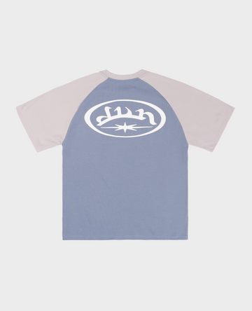 BLUE FUTURA1 RAGLAN T-SHIRT