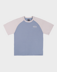 BLUE FUTURA1 RAGLAN T-SHIRT
