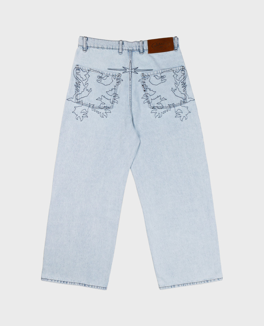 WASHED BEAST DENIM