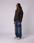DARKBROWN 6SNOW ZIP