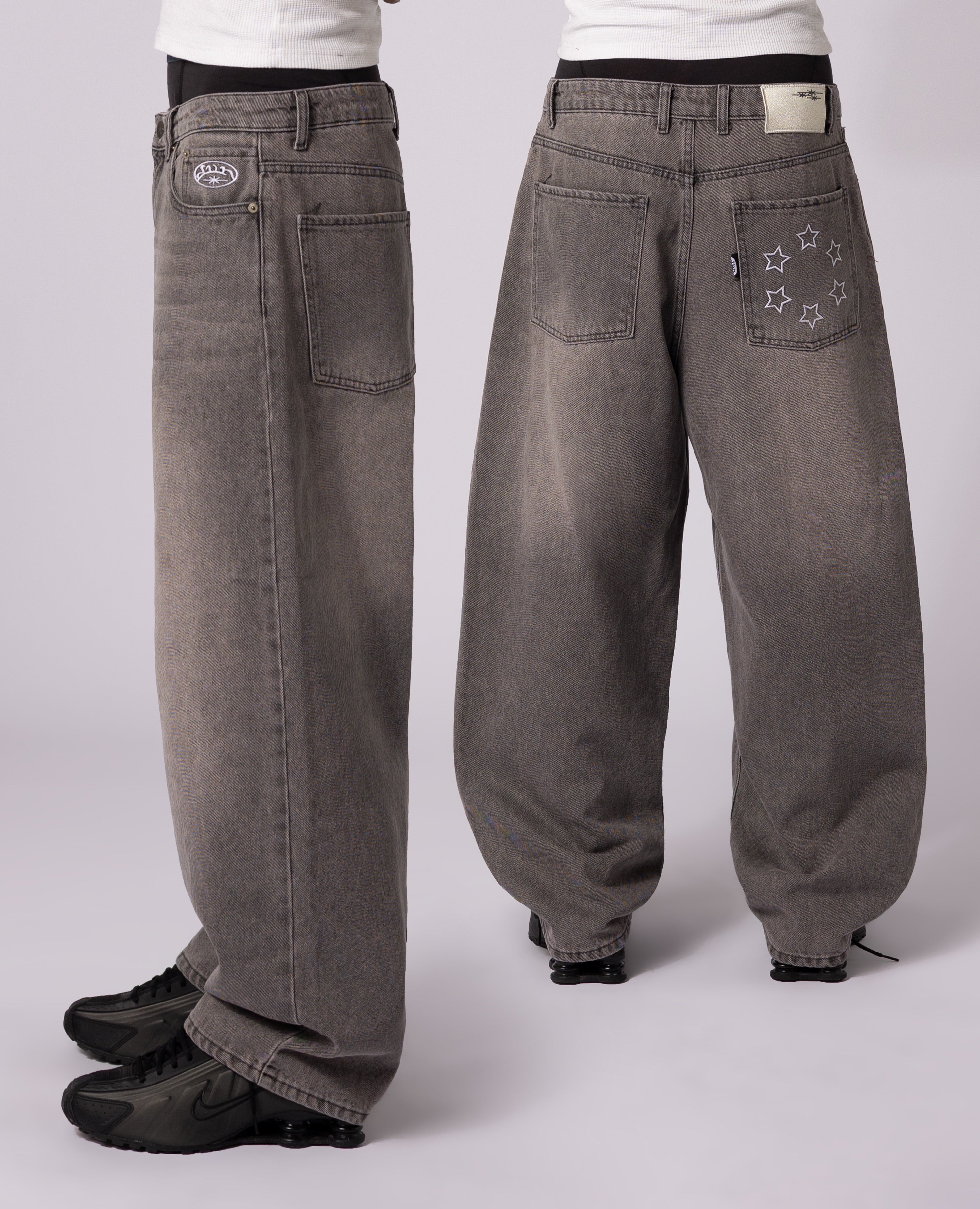 GREY 6SNOW DENIM