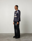 BLACK ANIMALS JERSEY LONGSLEEVES