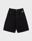 BLACK SIX DENIM JORTS