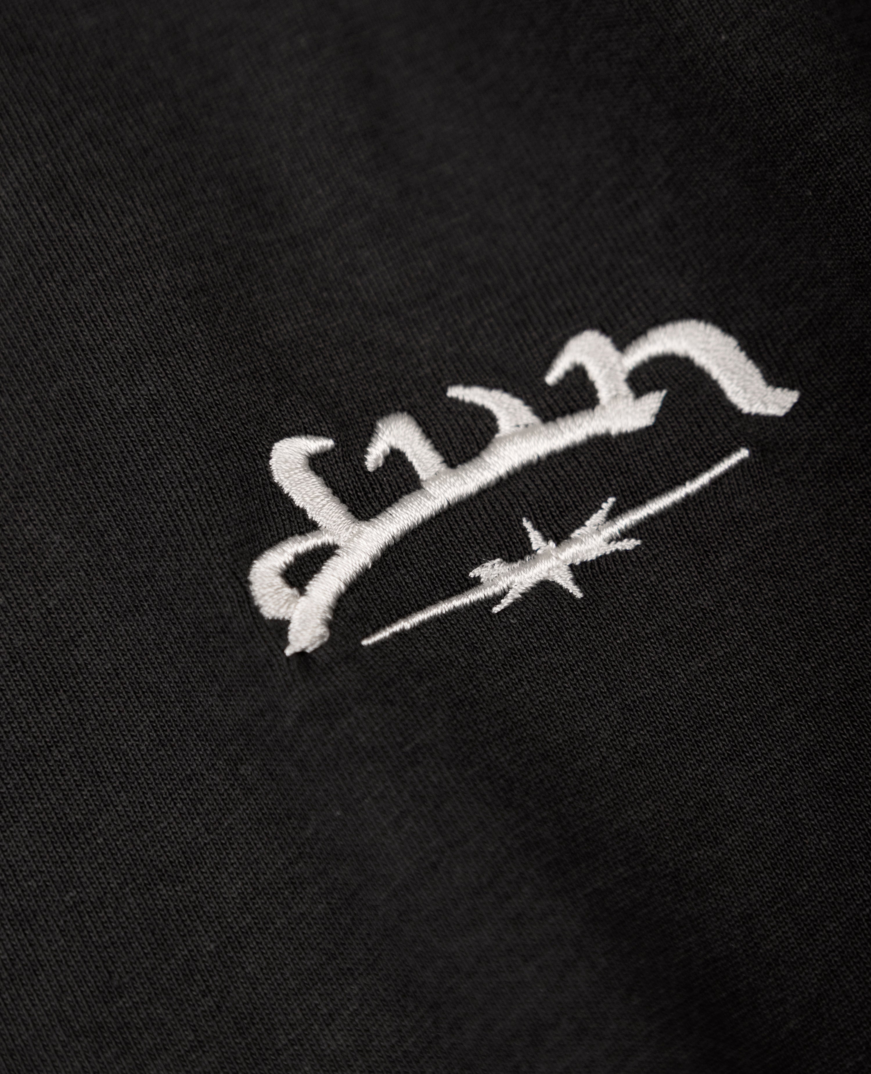 THE SIX STARS T-SHIRT - BLACK