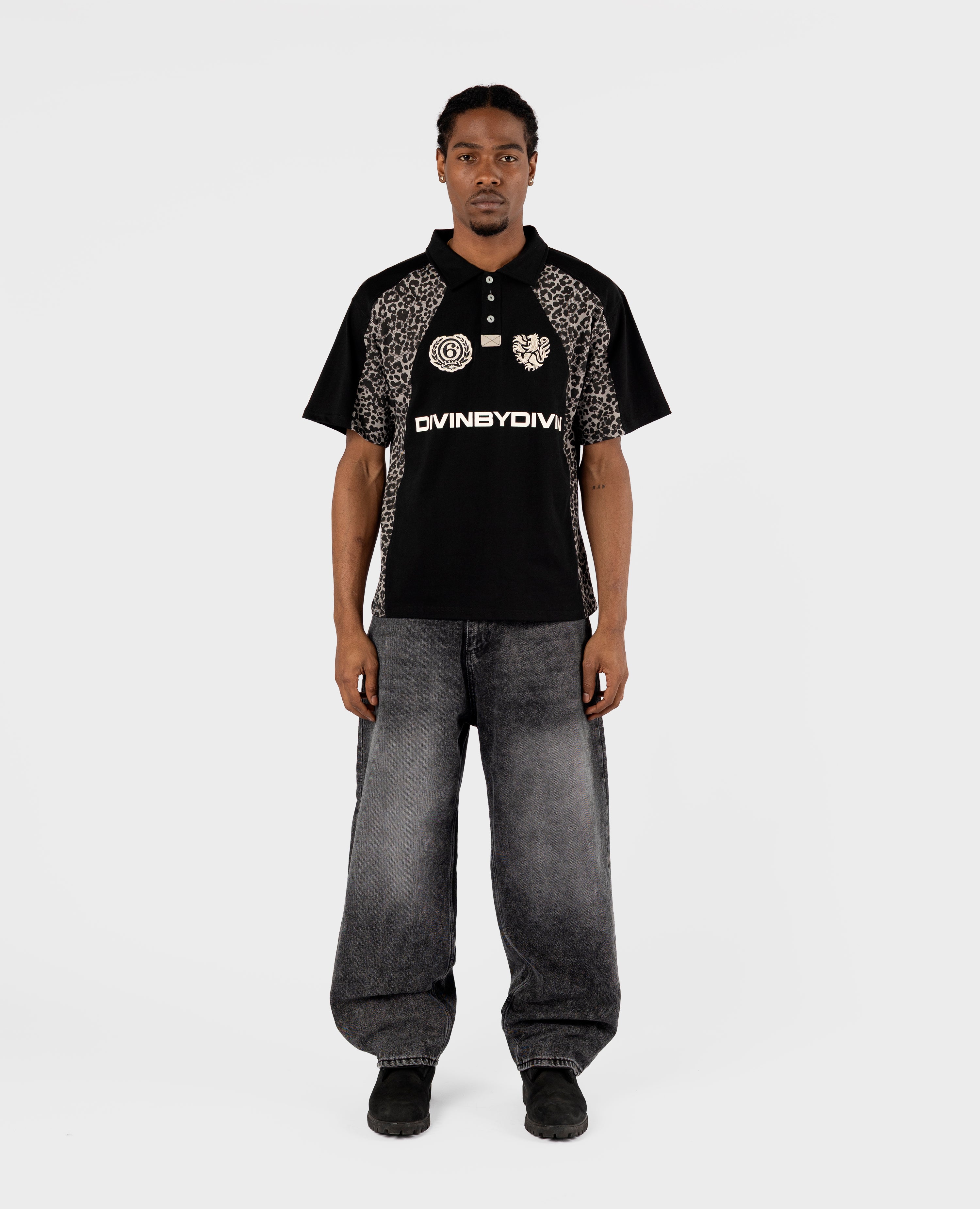 BLACK DERBY POLO