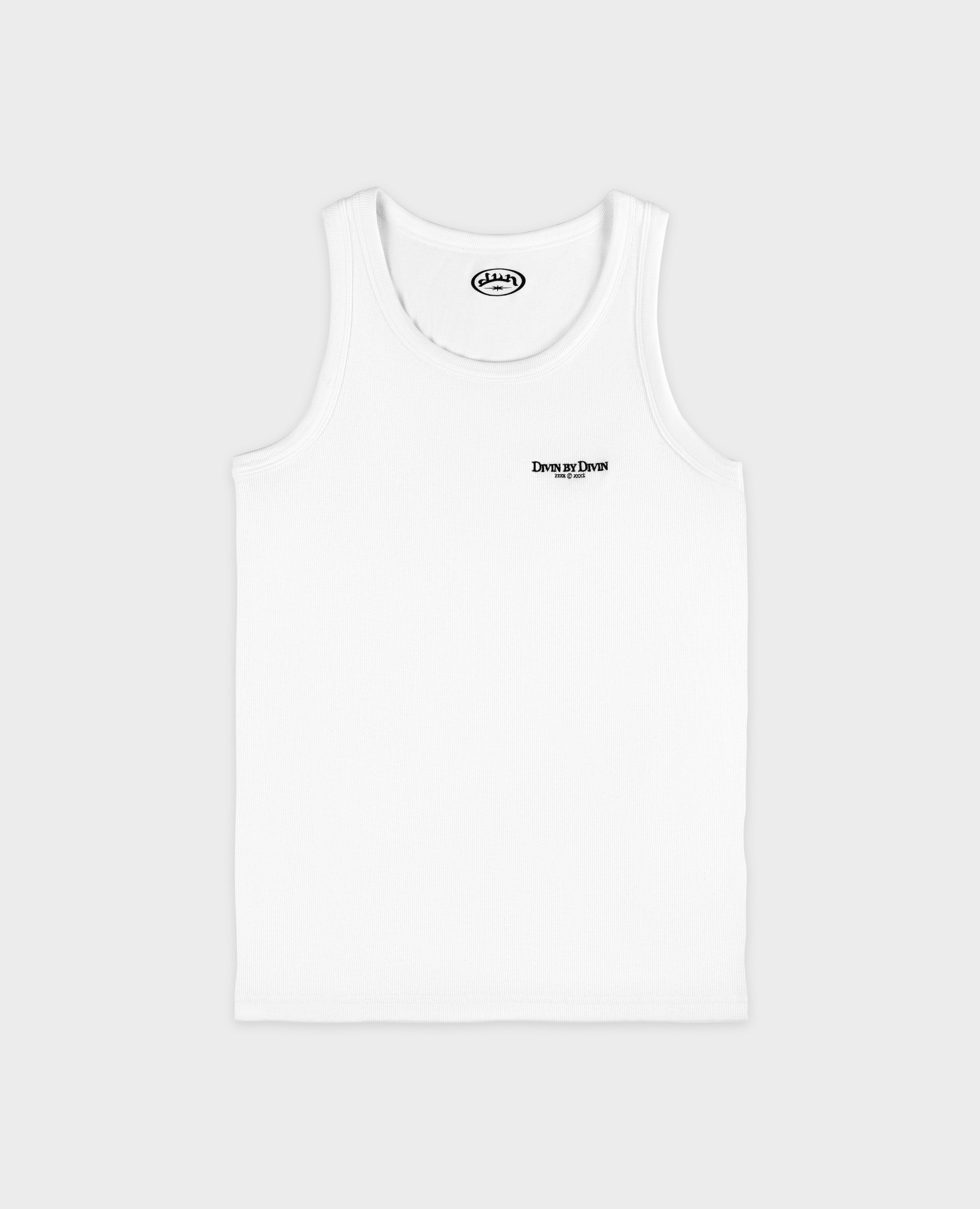 WHITE TANK TOP