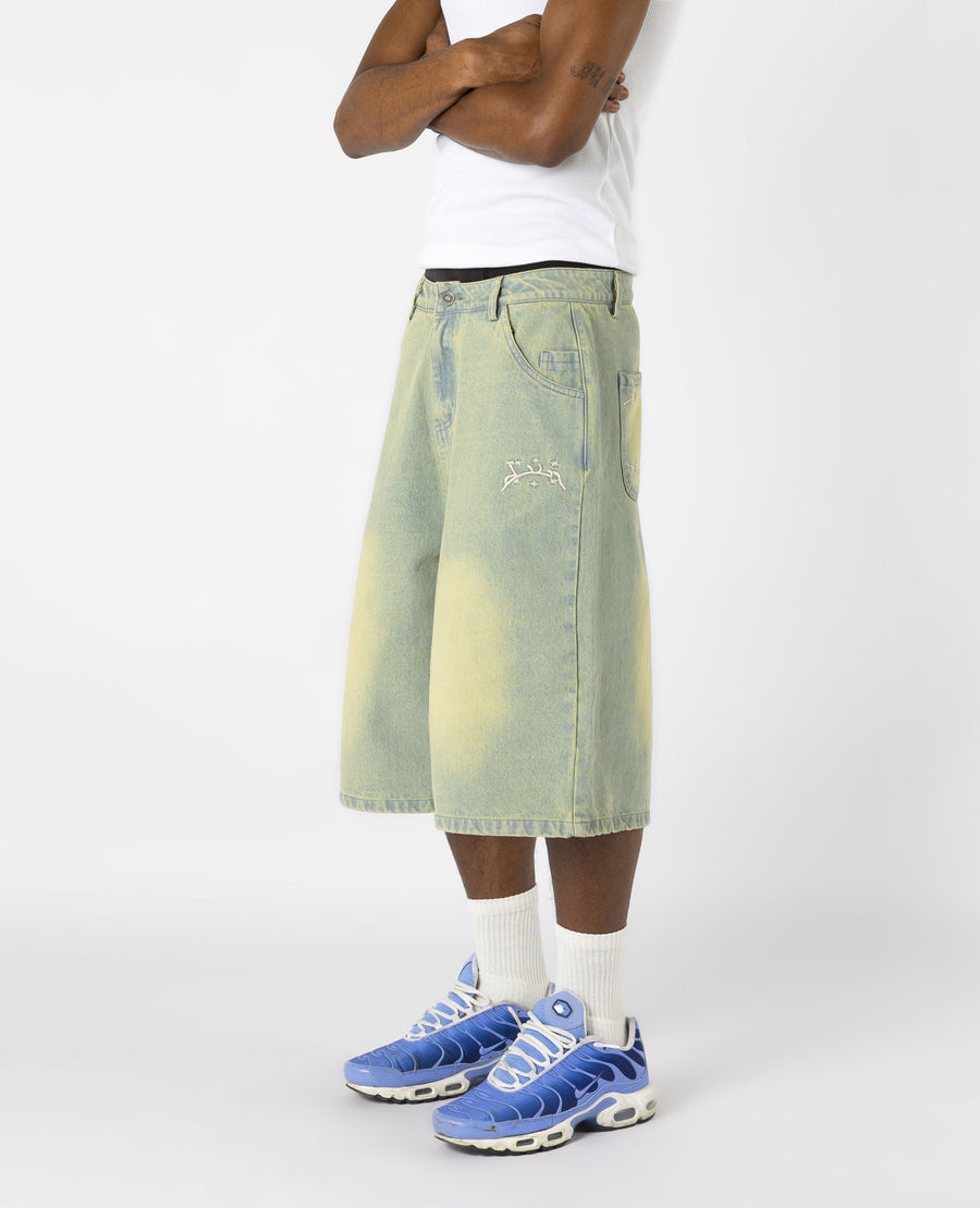 LEMON DENIM JORT