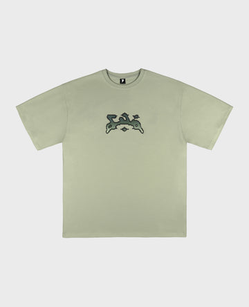 GREEN PIXEL T-SHIRT