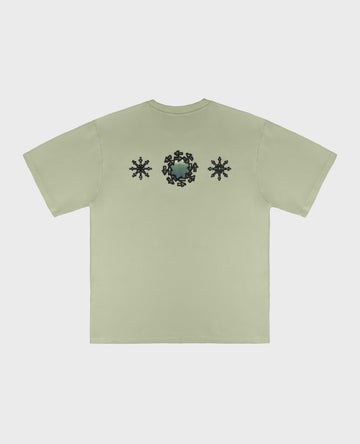 GREEN PIXEL T-SHIRT